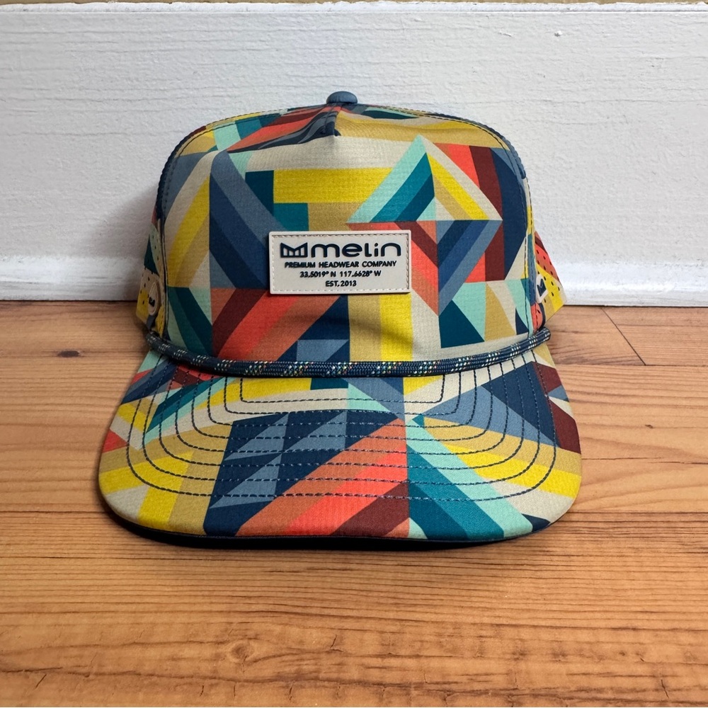 Melin Brand Multicolor GeoPop Coronado Hydro Hat NWOT